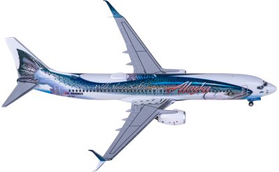 NGmodels 1:400 Alaska Airlines 阿拉斯加航空 Boeing 737-800 N559AS