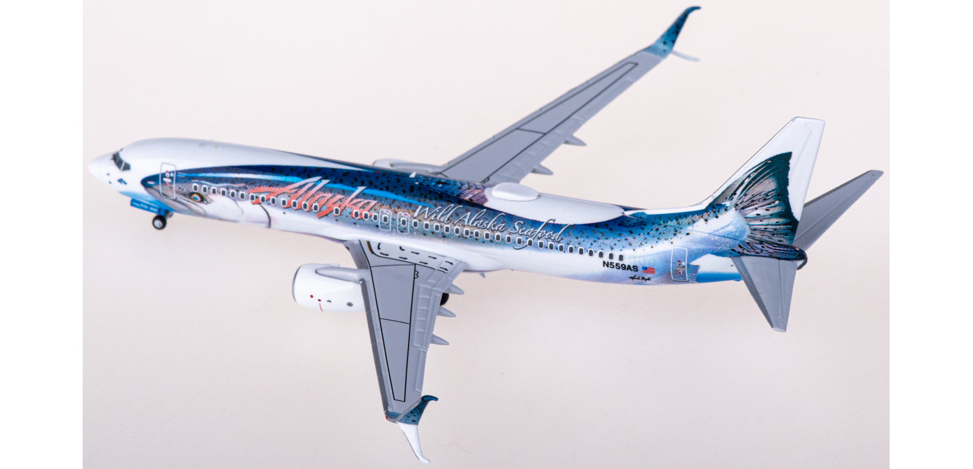 Amazon.co.jp: NGmodel アラスカエアカーゴ 737-700 N625AS 1