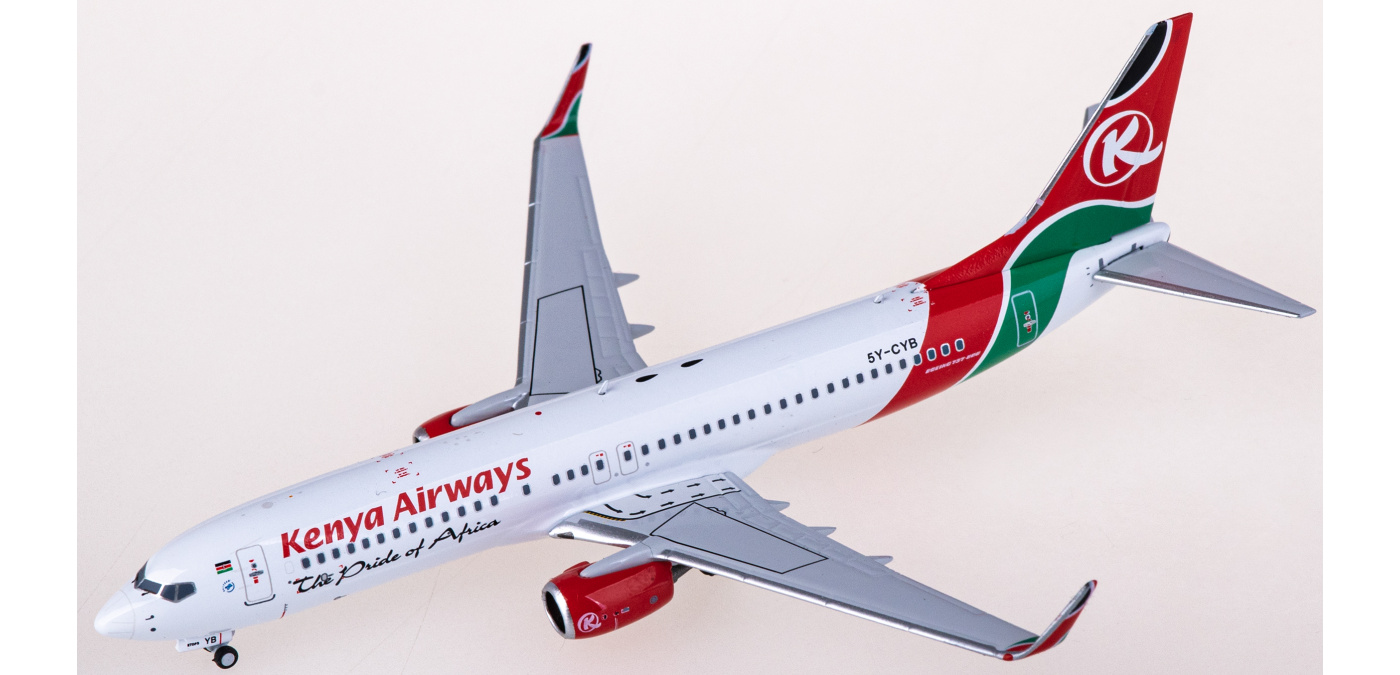 NG58168 Kenya Airways 肯尼亚航空Boeing 737-800 5Y-CYB NGmodels 1 