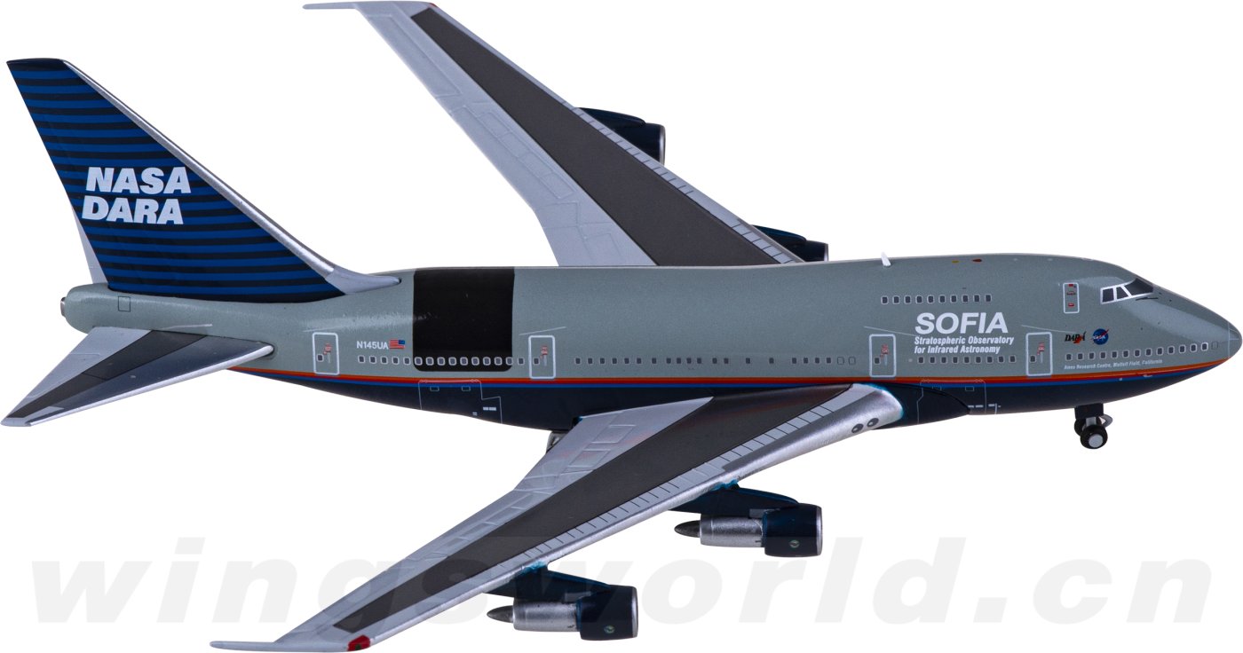 NASA SOFIA 747SP N145UA ユナイテッド航空塗装 1/400 【公式通販】