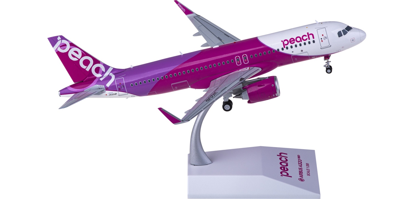 激安大特価！ A320 新品 Peach neo 1/200 JA204P 航空機・ヘリコプター - christinacooks.com