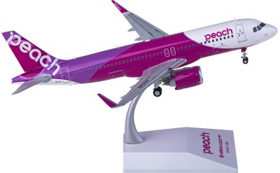 JC Wings 1:200 Peach Aviation 乐桃航空 Airbus A320neo JA204P