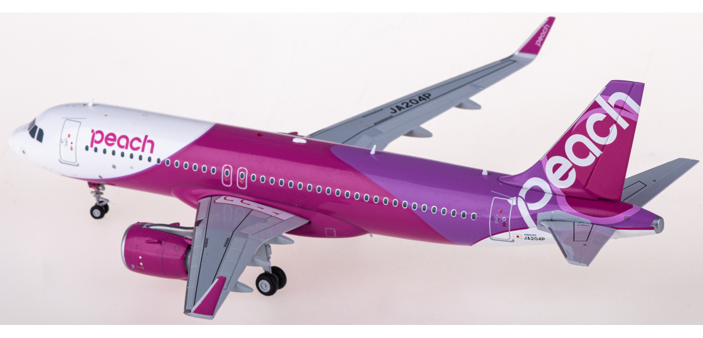 JcWings 1/200 ピーチ Peach A320 NEO JA204P JC Wings Japan Peach Airlines for Airbus A320NEO JA204P 1