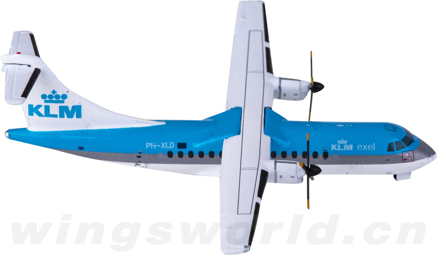 XX40004 KLM 荷兰皇家航空ATR-42-300 PH-XLD JC Wings 1:400 -飞机模型世界