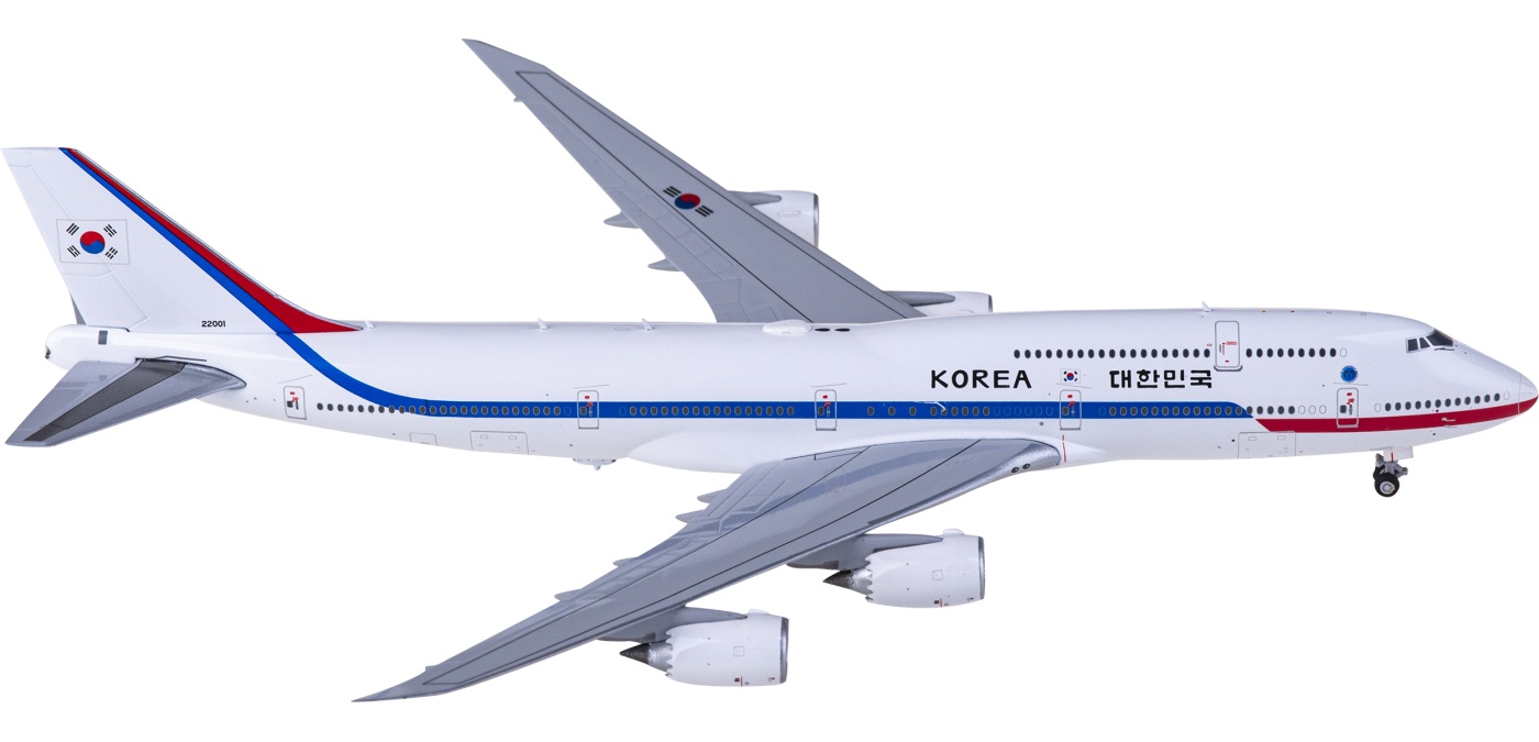 JC Wings 1:200 大韓航空 B747-8 HL7643韓国政府専用機 1/200 747-8 大韓民国空軍政府専用機 HL7643 | ひこーきちゃん