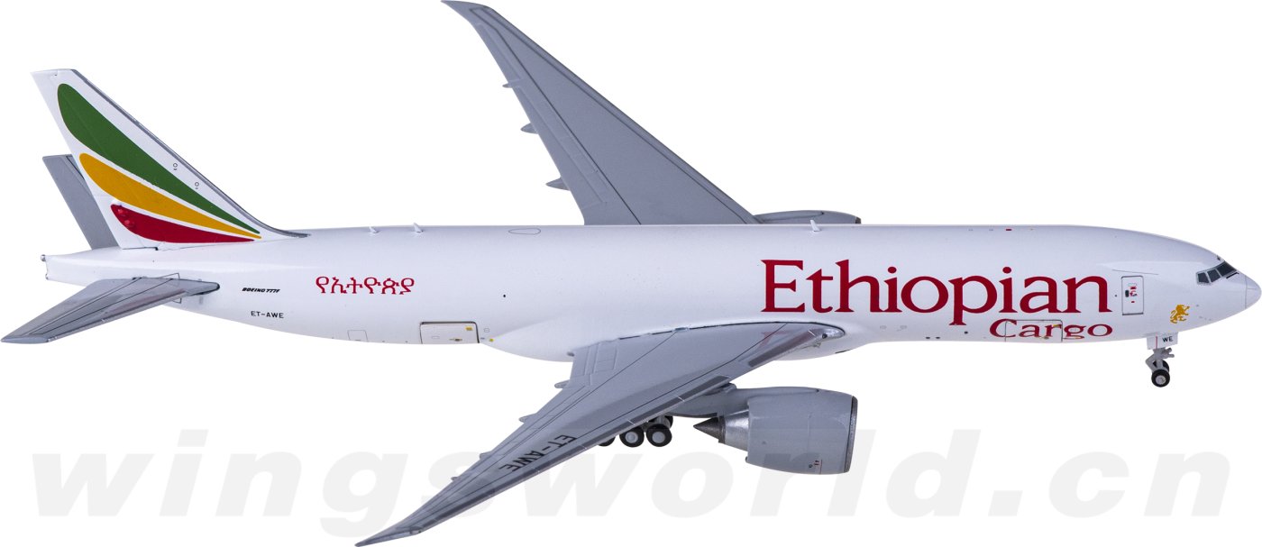 XX40085C Ethiopian Airlines 埃塞俄比亚航空Boeing 777-200F ET-AWE 