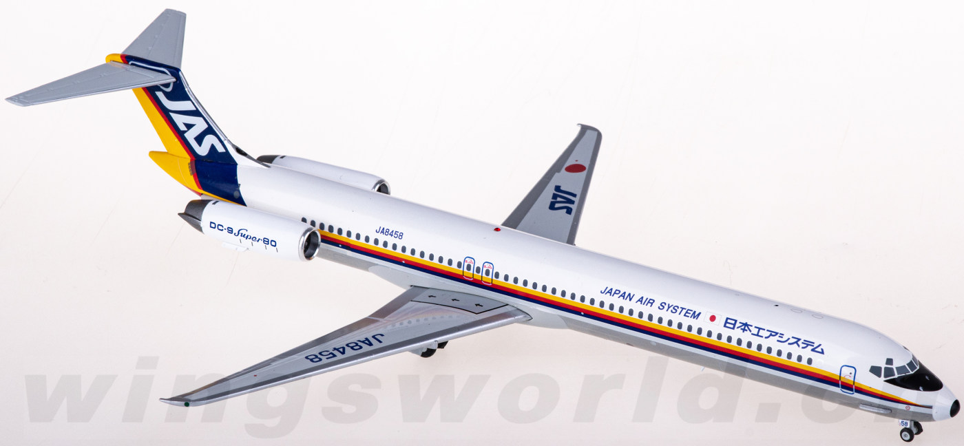 EW2M81001 JAS 日本佳速航空McDonnell Douglas MD-81 JA8458 JC Wings