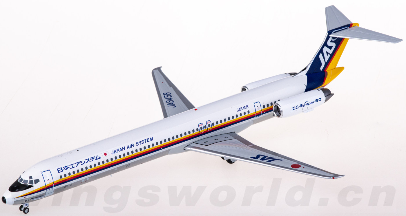 EW2M81001 JAS 日本佳速航空McDonnell Douglas MD-81 JA8458 