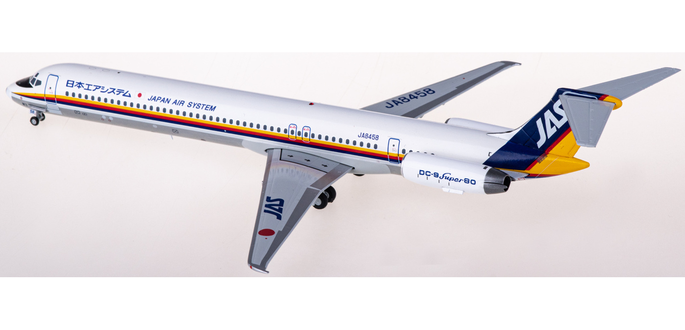 EW2M81001 JAS 日本佳速航空McDonnell Douglas MD-81 JA8458 JC Wings EW2M81001 JAS 日本佳速航空McDonnell Douglas MD-81 JA8458 JC Wings
