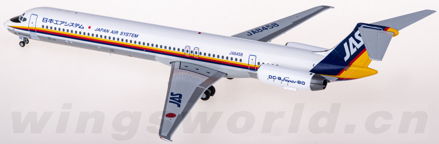 EW2M81001 JAS 日本佳速航空McDonnell Douglas MD-81 JA8458 JC Wings 