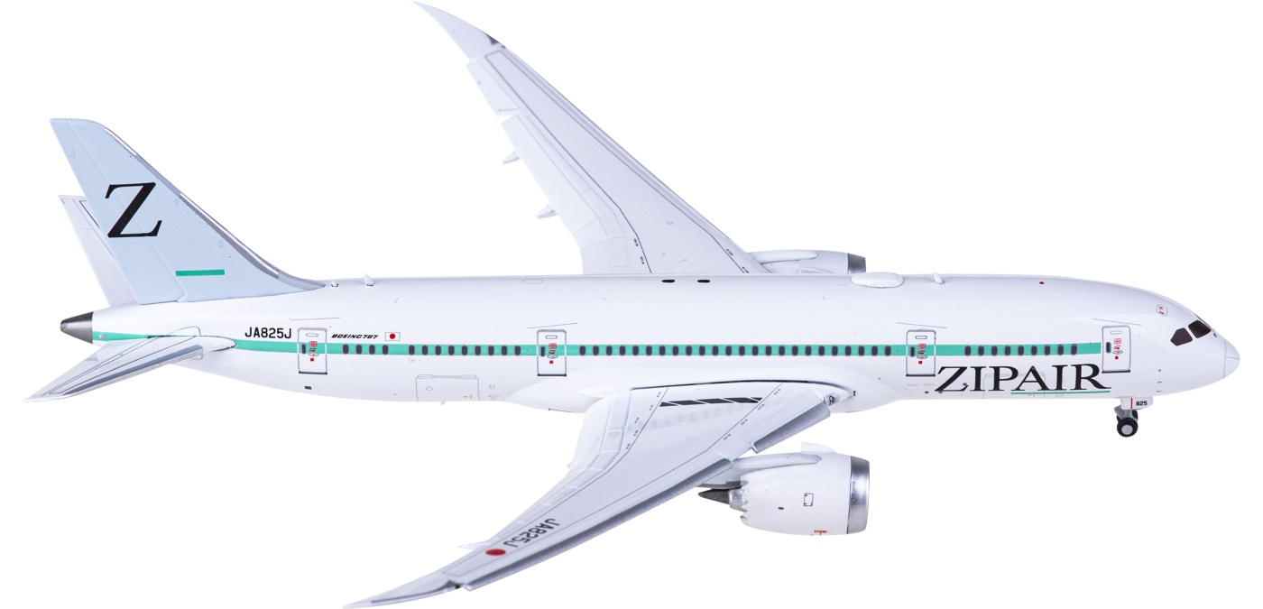 JC 1:400 ZipAir B787-8 JA825J フラップダウン JC 1:400 ZipAir B787-8 JA825J フラップダウン