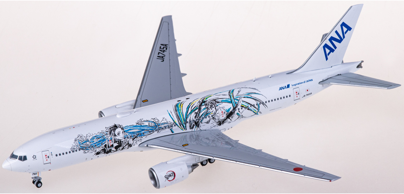 SA4015 ANA 全日空Boeing 777-200ER JA745A JC Wings 1:400 -飞机模型世界