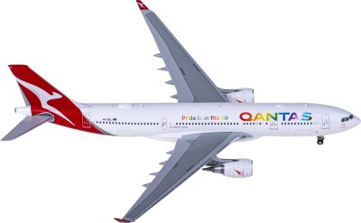 JC Wings 1:400 Qantas 澳洲航空 Airbus A330-200 VH-EBL