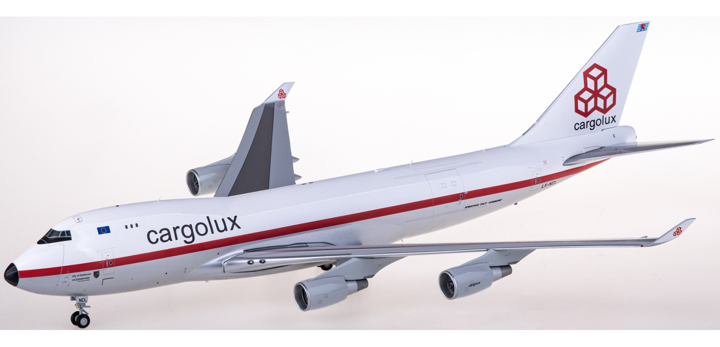 インテル株式会社 カーゴルクス 747-400F LX-NCL 1/200 模型