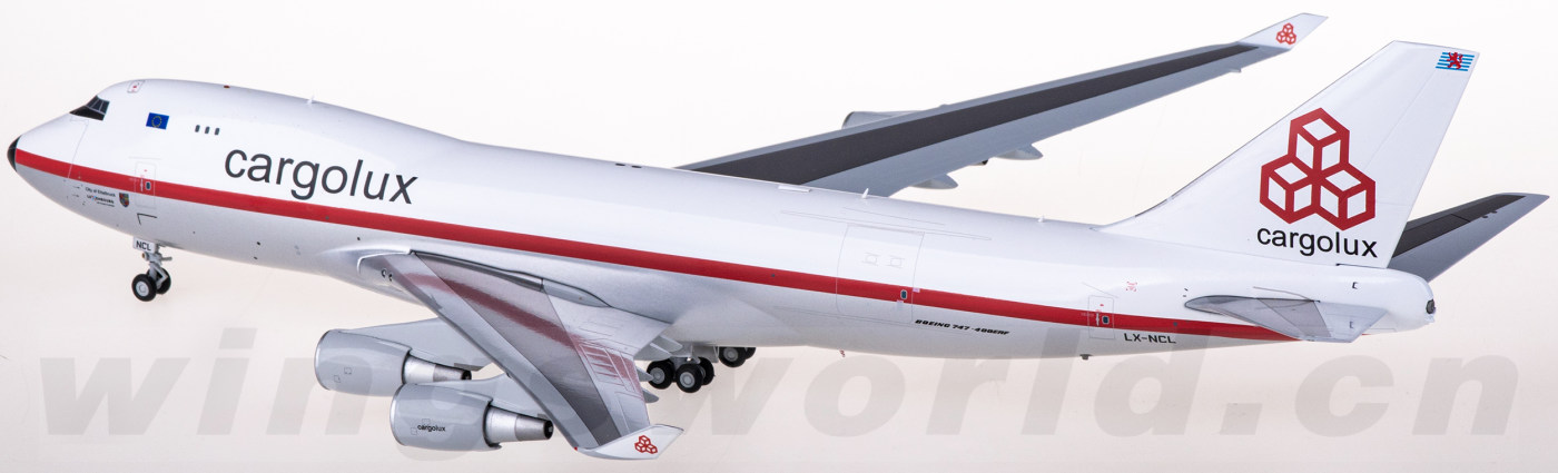 送料込! ヘルパ 1/200 カーゴルックス CARGOLUX 747-8F Jcwings