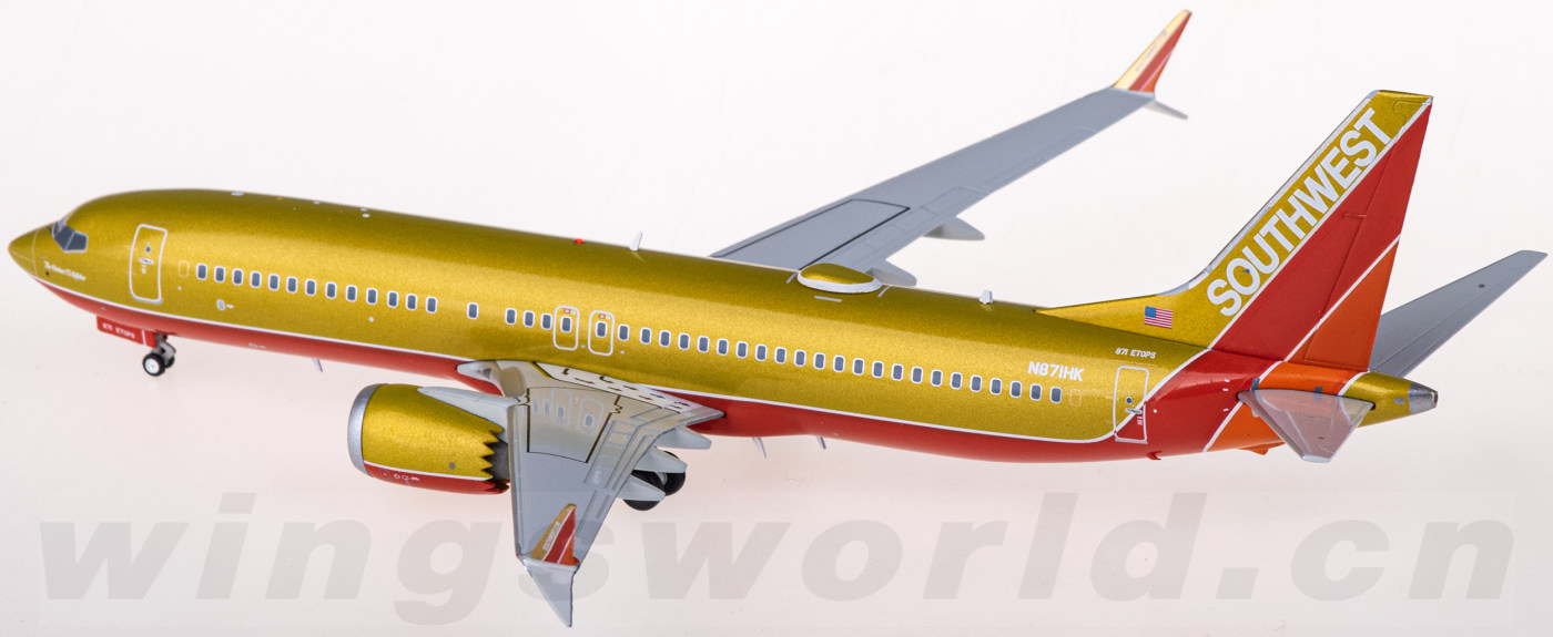 G2SWA1216 Southwest Airlines 美国西南航空 Boeing 737 MAX 8 N871HK Geminijets ...