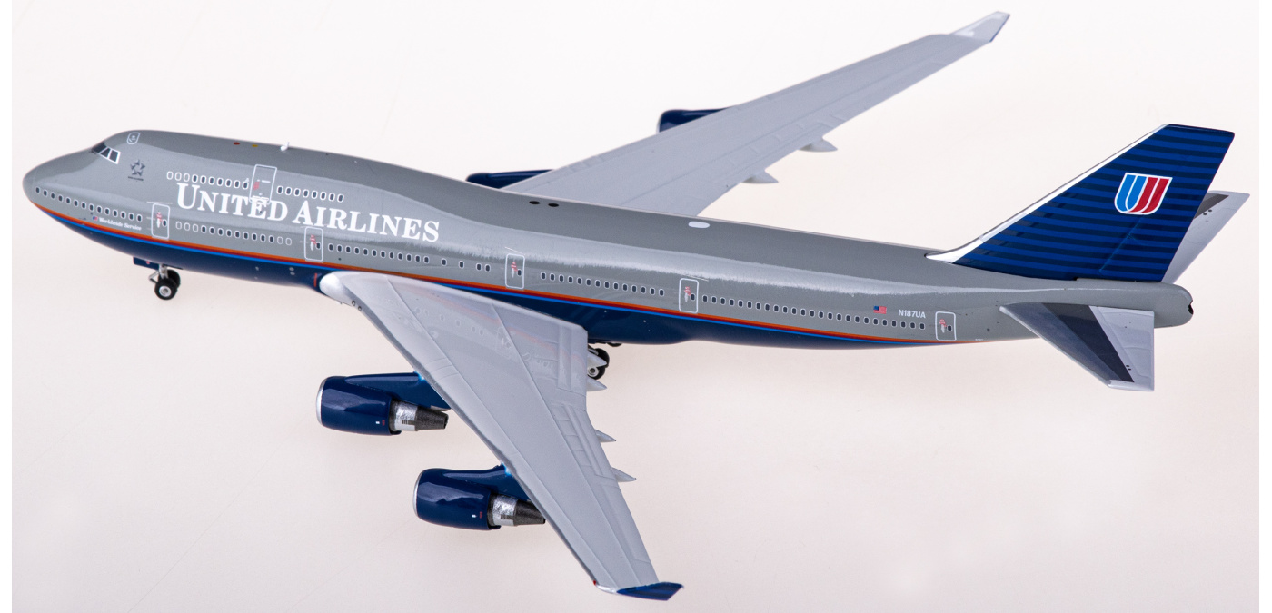 【お値下げ！】ユナイテッド航空 ボーイング747-400 N187UA お値下げ！】ユナイテッド航空 ボーイング747-400 N187UA