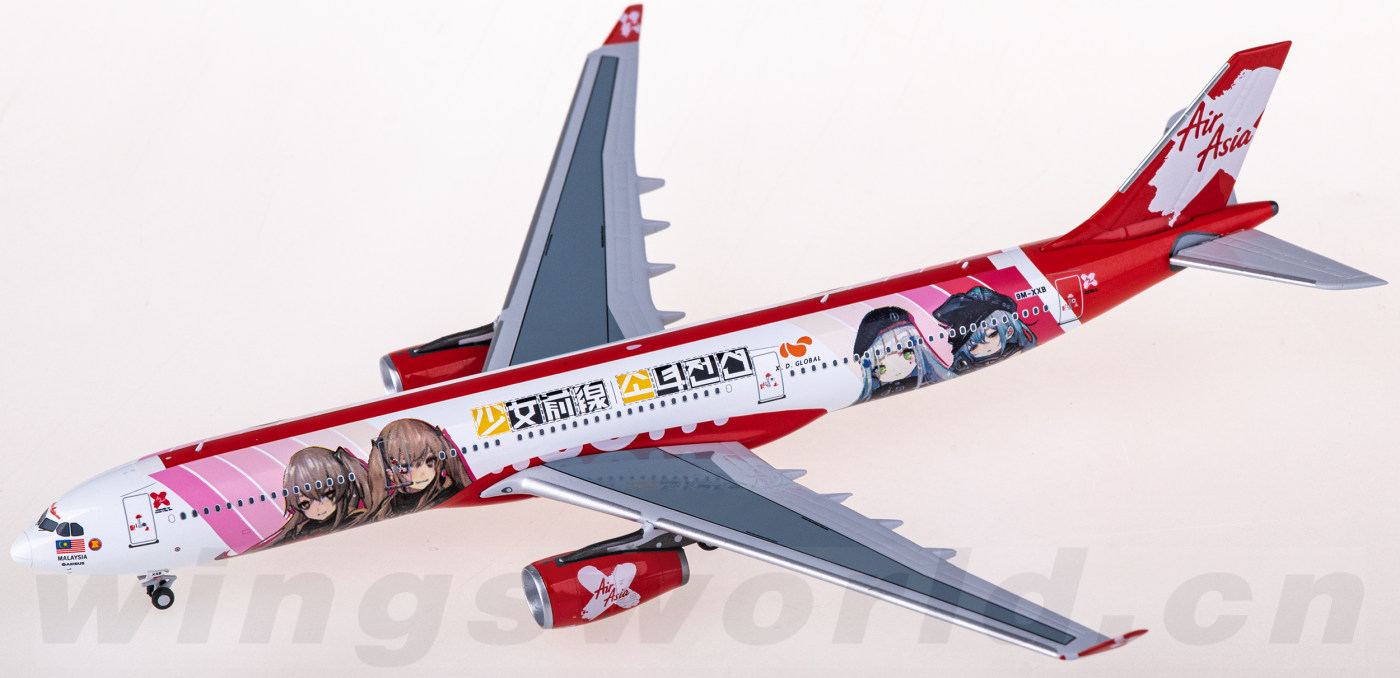 NG62062 AirAsia 亚洲航空Airbus A330-300 9M-XXB NGmodels 1