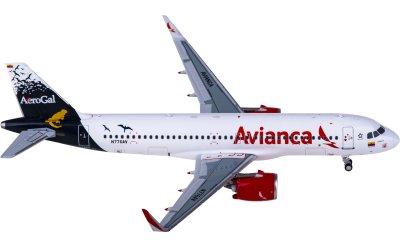 NGmodels 1:400 Avianca 哥伦比亚航空 Airbus A320neo N776AV