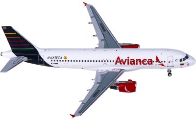 NGmodels 1:400 Avianca 哥伦比亚航空 Airbus A320 N398AV