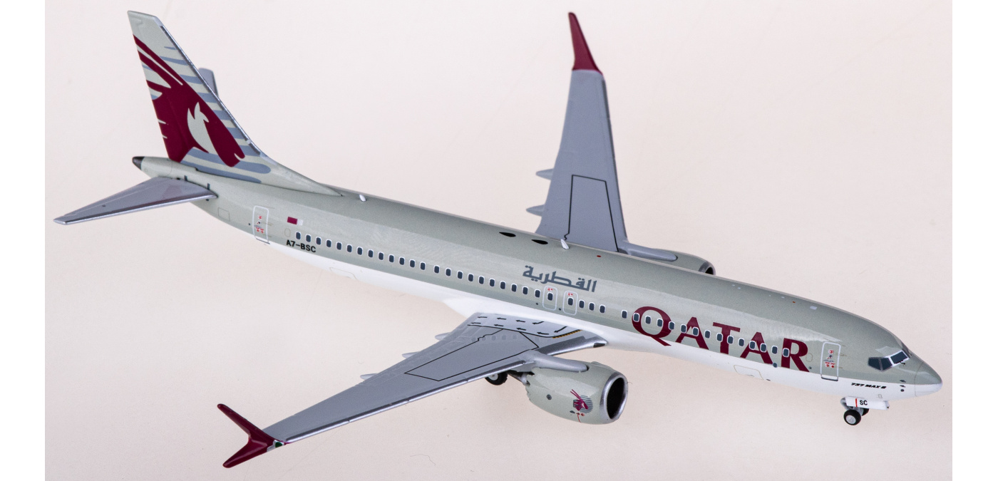 NG88013 Qatar 卡塔尔航空Boeing 737 MAX 8 A7-BSC NGmodels 1