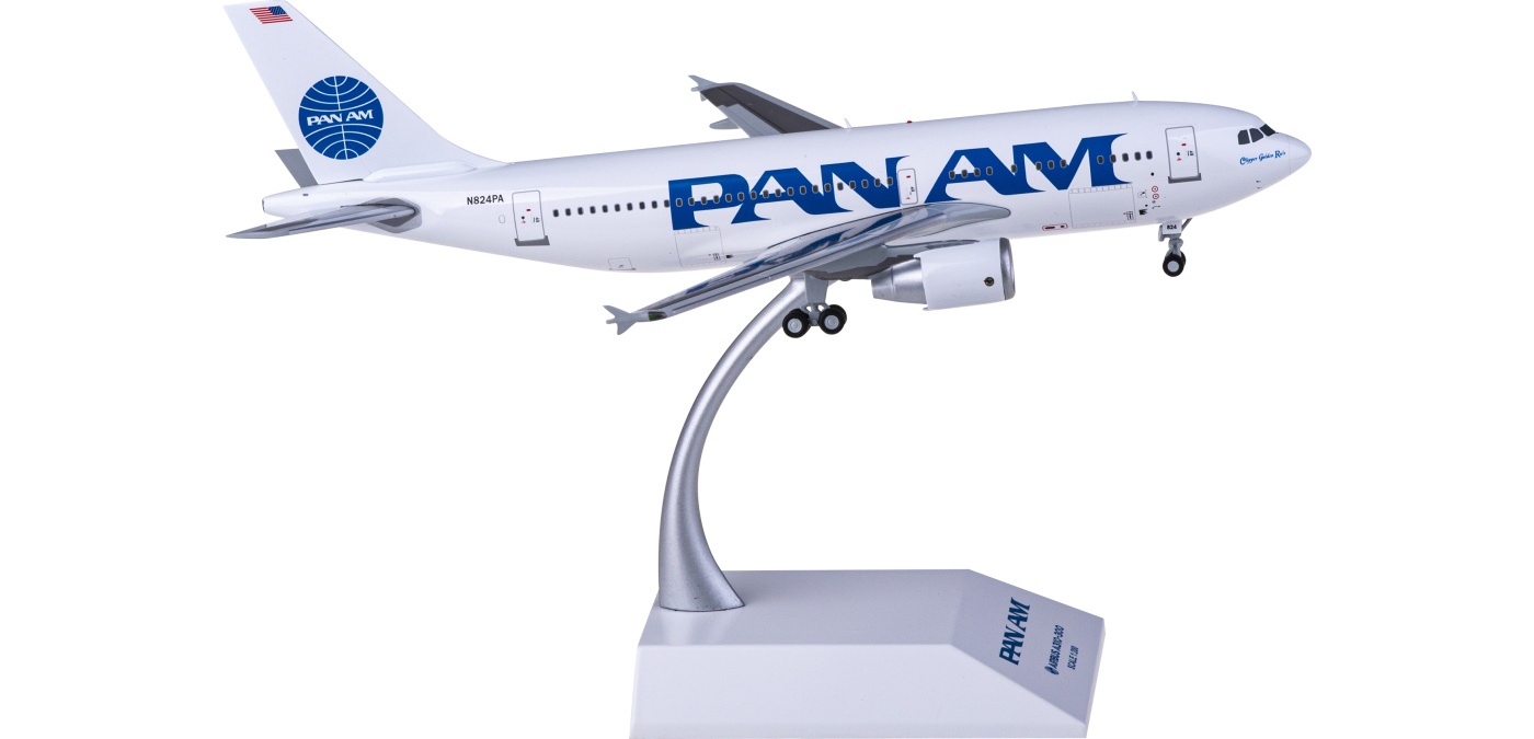 XX2291 Pan Am 泛美航空Airbus A310-300 N824PA JC Wings 1:200 -飞机