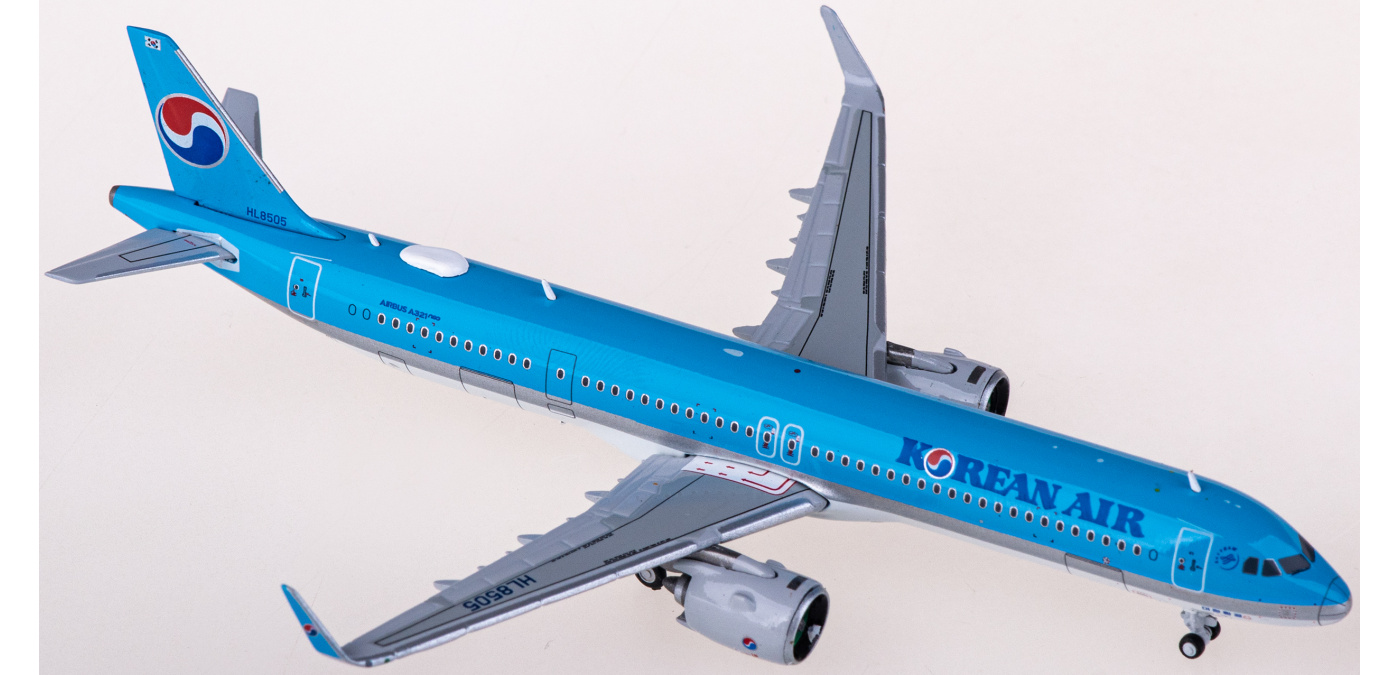 XX40095 Korean Air 大韩航空Airbus A321neo HL8505 JC Wings 1:400 