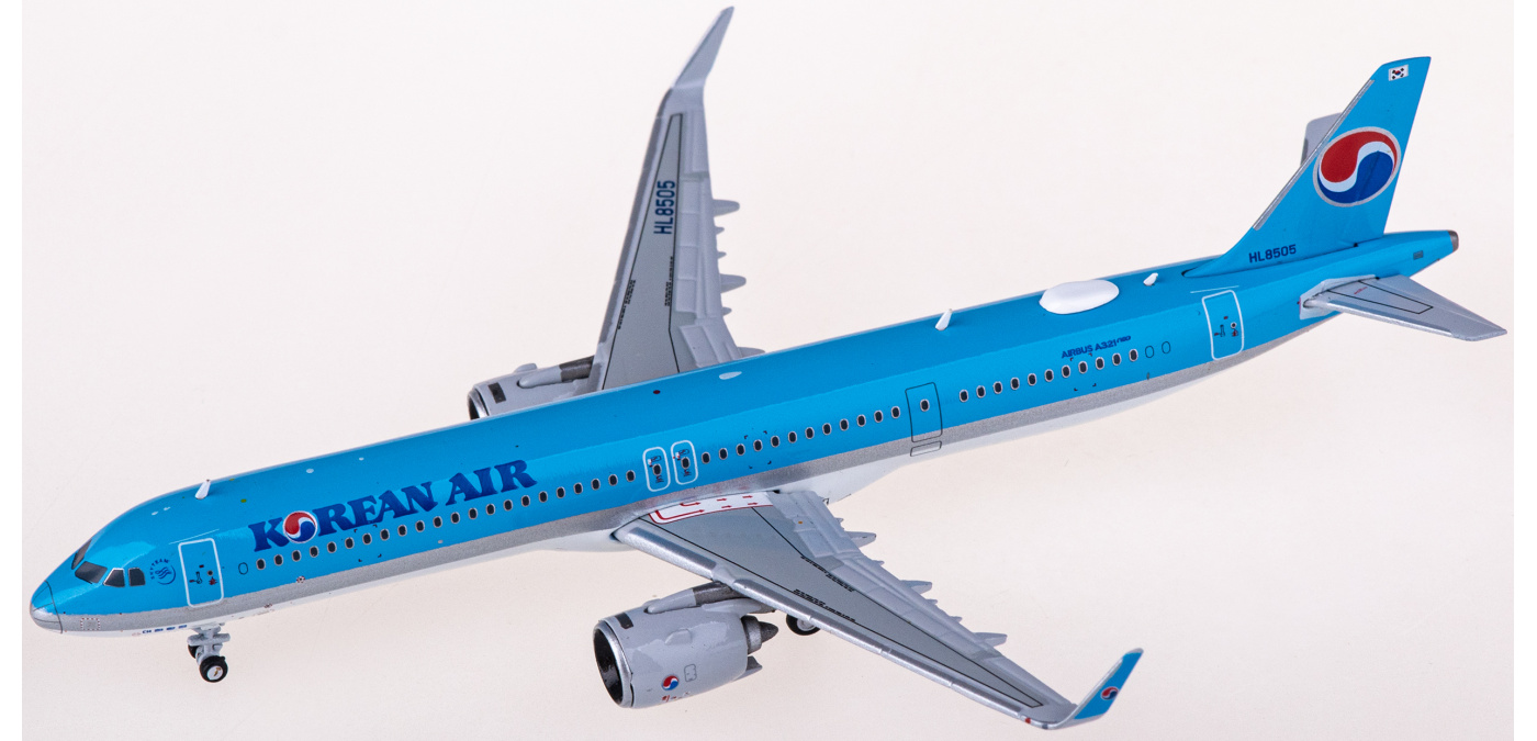 XX40095 Korean Air 大韩航空Airbus A321neo HL8505 JC Wings 1:400 