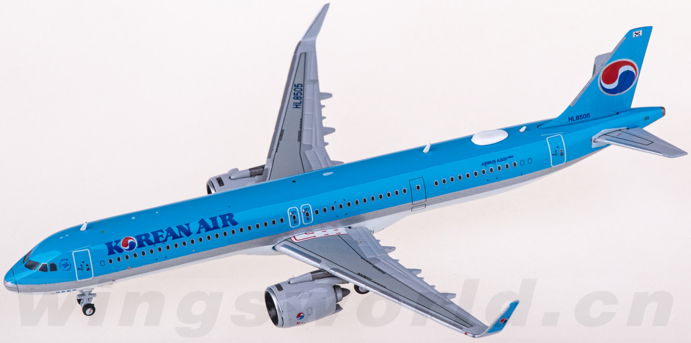 XX40095 Korean Air 大韩航空Airbus A321neo HL8505 JC Wings 1