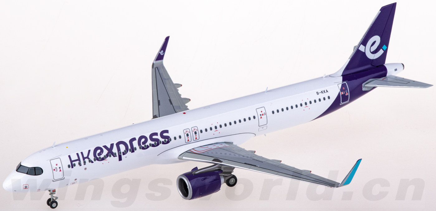XX20378 HK Express 香港快运航空Airbus A321neo B-KKA JC Wings
