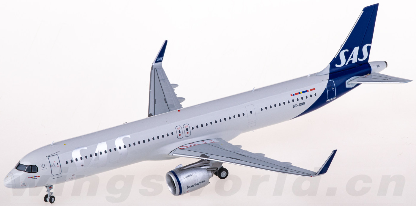 XX20049 SAS 北欧航空Airbus A321neo SE-DMR JC Wings 1:200