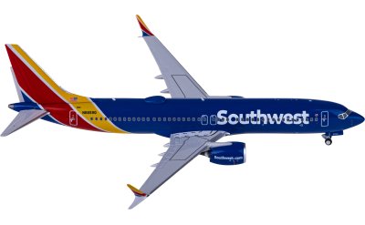 NGmodels 1:400 Southwest Airlines 美国西南航空 Boeing 737 MAX 8 N8859Q