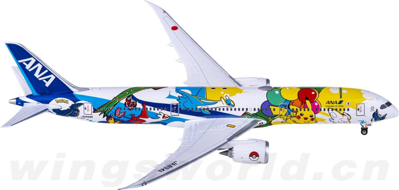 PH04542 ANA 全日空Boeing 787-9 JA894A Phoenix 1:400 -飞机模型世界