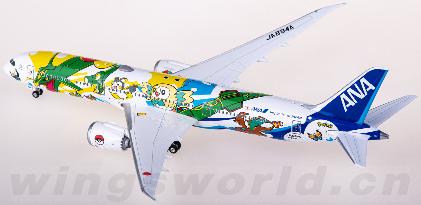 ピカチュウジェット ANA B787-9 1/400 JA894A-