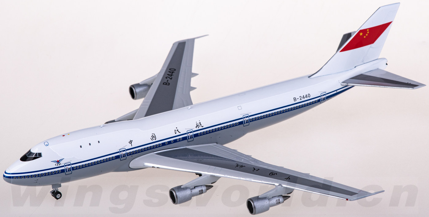 PH11818 CAAC 中国民航Boeing 747-200 B-2440 Phoenix 1:400 -飞机模型世界