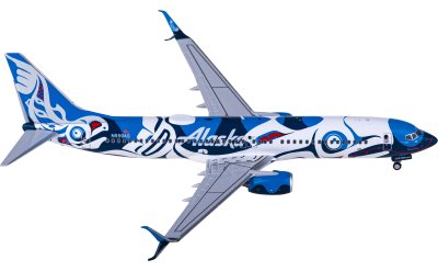 NGmodels 1:400 Alaska Airlines 阿拉斯加航空 Boeing 737-800 N559AS