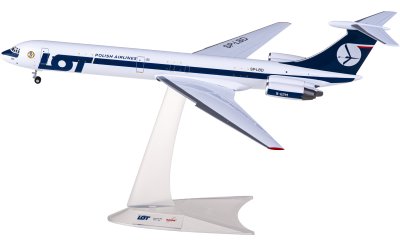 Herpa 1:200 LOT 波兰航空 Ilyushin IL-62M SP-LBD