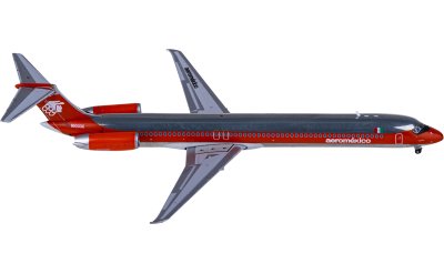 Geminijets 1:400 Aeroméxico 墨西哥国际航空 McDonnell Douglas MD-80 N1003X