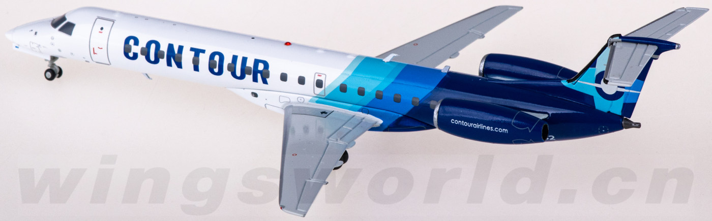 G2VTE1218 Contour Airlines Embraer ERJ-145LR N12552 Geminijets 1:200 -飞机模型世界
