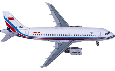 NGmodels 1:400 PLAAF 中国空军 Airbus A319 B-4091