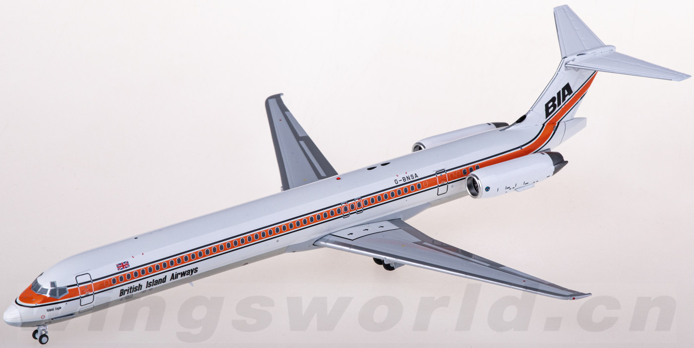 LH2322 British Island Airways McDonnell Douglas MD-83 G-BNSA