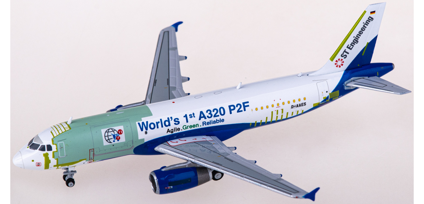 LH4279 Airbus A320P2F D-AAES JC Wings 1:400 -飞机模型世界