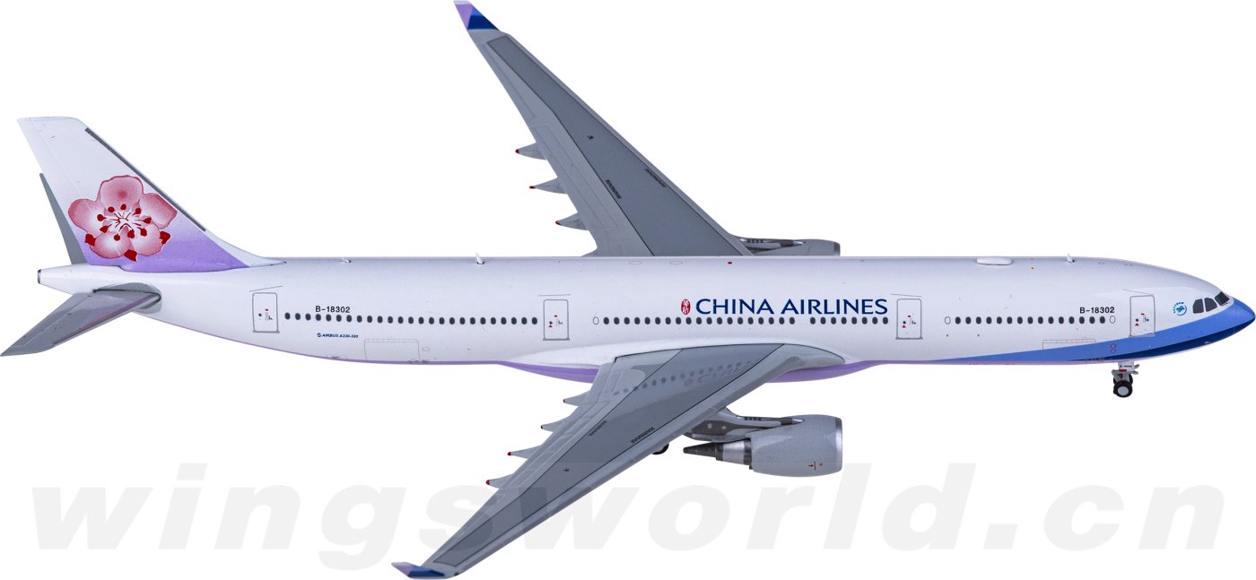 XX4193 China Airlines 中华航空Airbus A330-300 B-18302 JC 