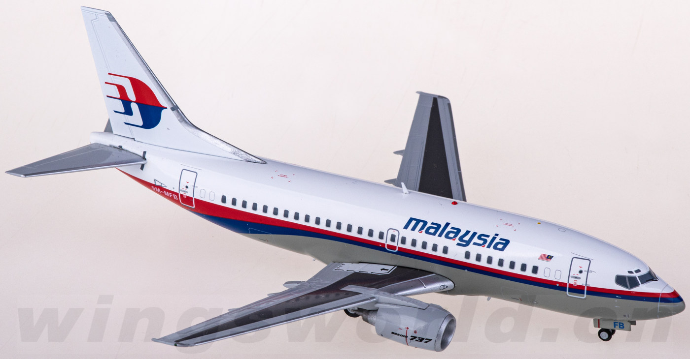 JC Wings 1:200 マレーシア航空 B737-500 9M-MFH JC Wings 1:200 マレーシア航空 B737-500 9M-MFH - メルカリ