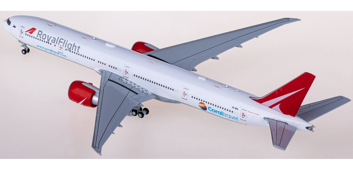 LH4260 Royal Flight Boeing 777-300ER VQ-BGL JC Wings 1:400