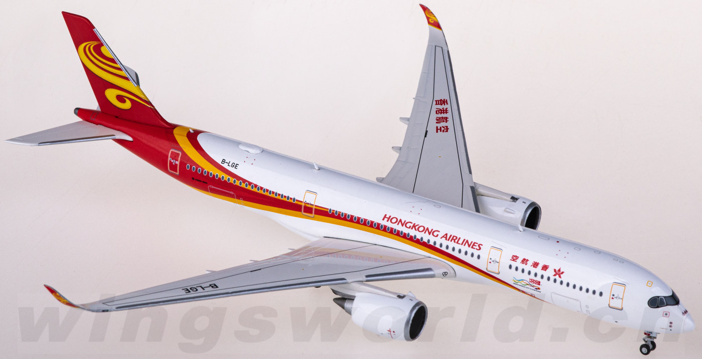 1/200 香港航空 Airbus A350-900 B-LGA JCWINGS Hong Kong Airlines A350-900 Reg: B-LGD JC Wings Scale 1:200