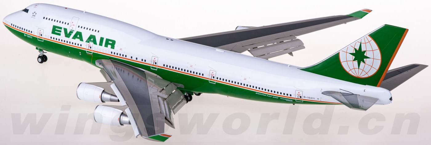 XX20321A EVA Air 长荣航空Boeing 747-400 B-16411 襟翼放下版+ XX20321A EVA Air 长荣航空Boeing 747-400 B-16411 襟翼放下版+