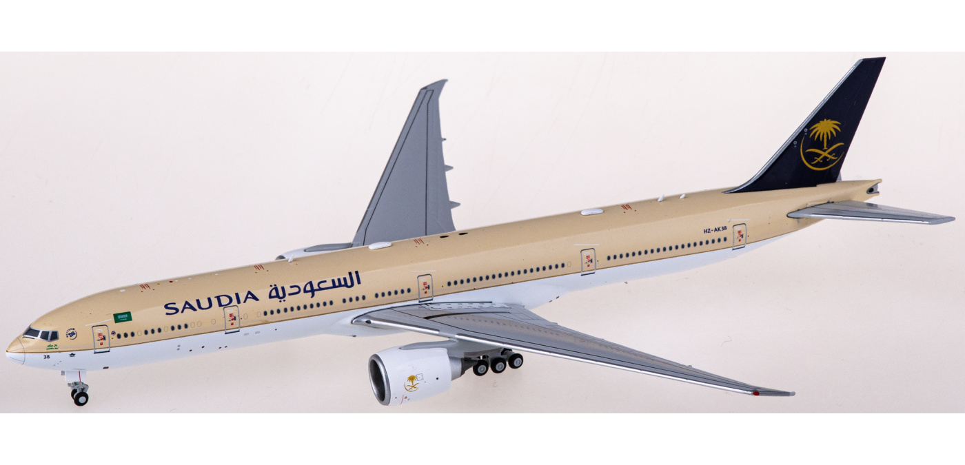 JC Wings 1/400 サウジアラビア航空 B777-300ER XX4476 Saudia 沙特阿拉伯航空Boeing 777-300ER HZ-AK38 JC