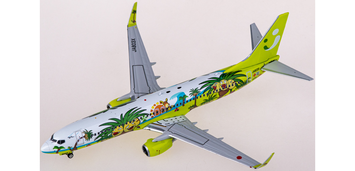 Phoenix ソラシドエア Solaseed B737-800 JA803X Phoenix Solaseed Air for Boeing B737-800 JA803X 1:400