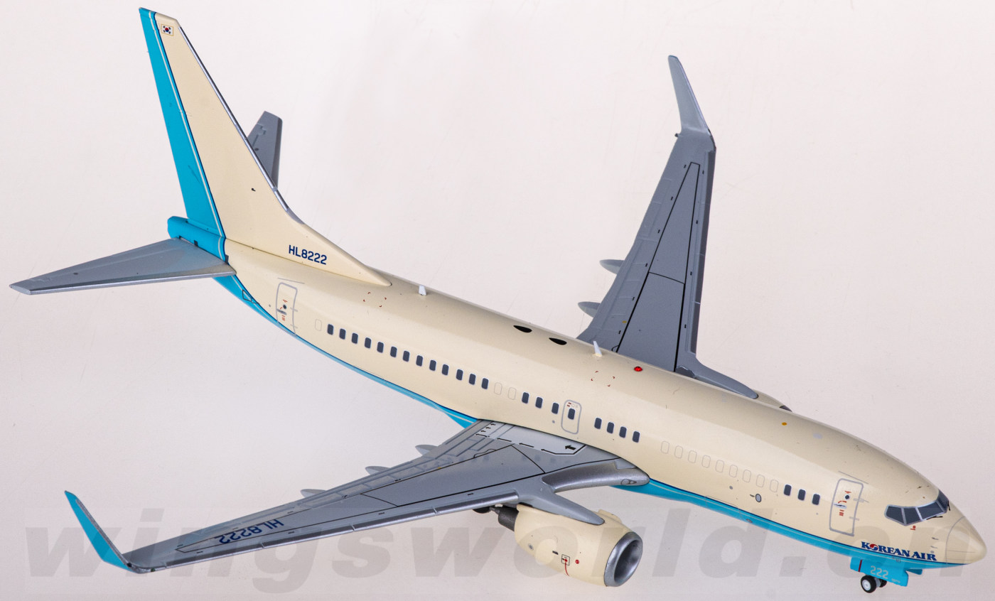 EW2737009 Korean Air 大韩航空Boeing 737-700BBJ HL8222 JC